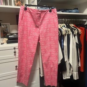 Trina Turk Moss Pants Pink Size 10 NWT